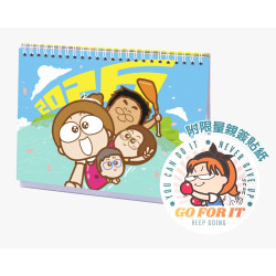 【2026馬仔月曆】附馬仔親筆簽名貼紙！12個香港地道場景 | 天地獨家預售