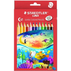 STAEDTLER 139C12 JUMBO COL PENCIL LUNA 12PCS | STAEDTLER