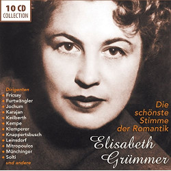Elisabeth Grummer: Die schonste Stimme der Romantik 10cd2
