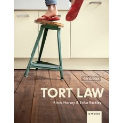 Tort Law 9e | Kirsty Horsey / Erika Rackley