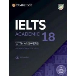 IELTS 18 Academic Student's Book with Answers with Audio with Resource Bank
