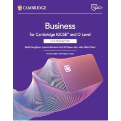 IGCSE Business Coursebook with Digital Access (2 years) (and O Level) | Medi Houghton , Leanne Burslem-Curl , Veenu Jain , Mark Fisher 