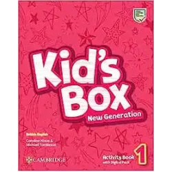 Kid's Box 3/e Level 1 Activity Book with Audio and Practice Extra | Caroline Nixon , Michael Tomlinson