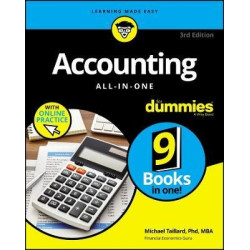 Accounting All-In-One For Dummies with Online Practice 3E | Taillard