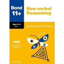 Bond 11+ Non-verbal Reasoning Assessment Practice Age 5-6 PB | Alison Primrose 