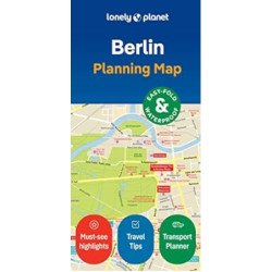 Lonely Planet Berlin City Map 2e