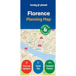 Lonely Planet Florence City Map 2