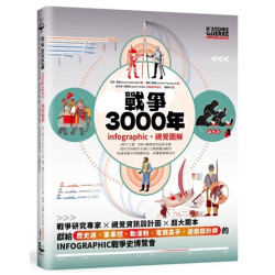 戰爭3000年【infographic・視覺圖解】：60大主題，250+個視覺資訊設計圖，從拉美西斯的卡疊石之戰到俄烏戰爭，快速掌握全球地緣政治、軍備競賽發展史(大人的教科書) | 文生．貝納（Vincent Bernard）, 羅宏．圖夏（Laurent Touchard）