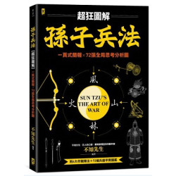 孫子兵法【超狂圖解】：一頁式簡報╳全局思考分析圖（附．作戰陣法＆兵器甲胄圖鑑）(野人家) | 不知先生