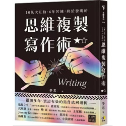 10萬次互動、6年苦練，終於發現的思維複製寫作術(天際系列) | 多米